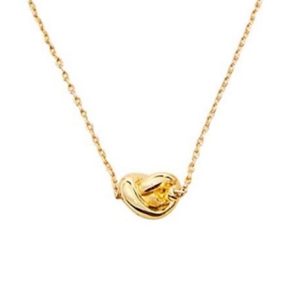 kate spade Jewelry - Kate Spade Sailors Knot necklace gold
